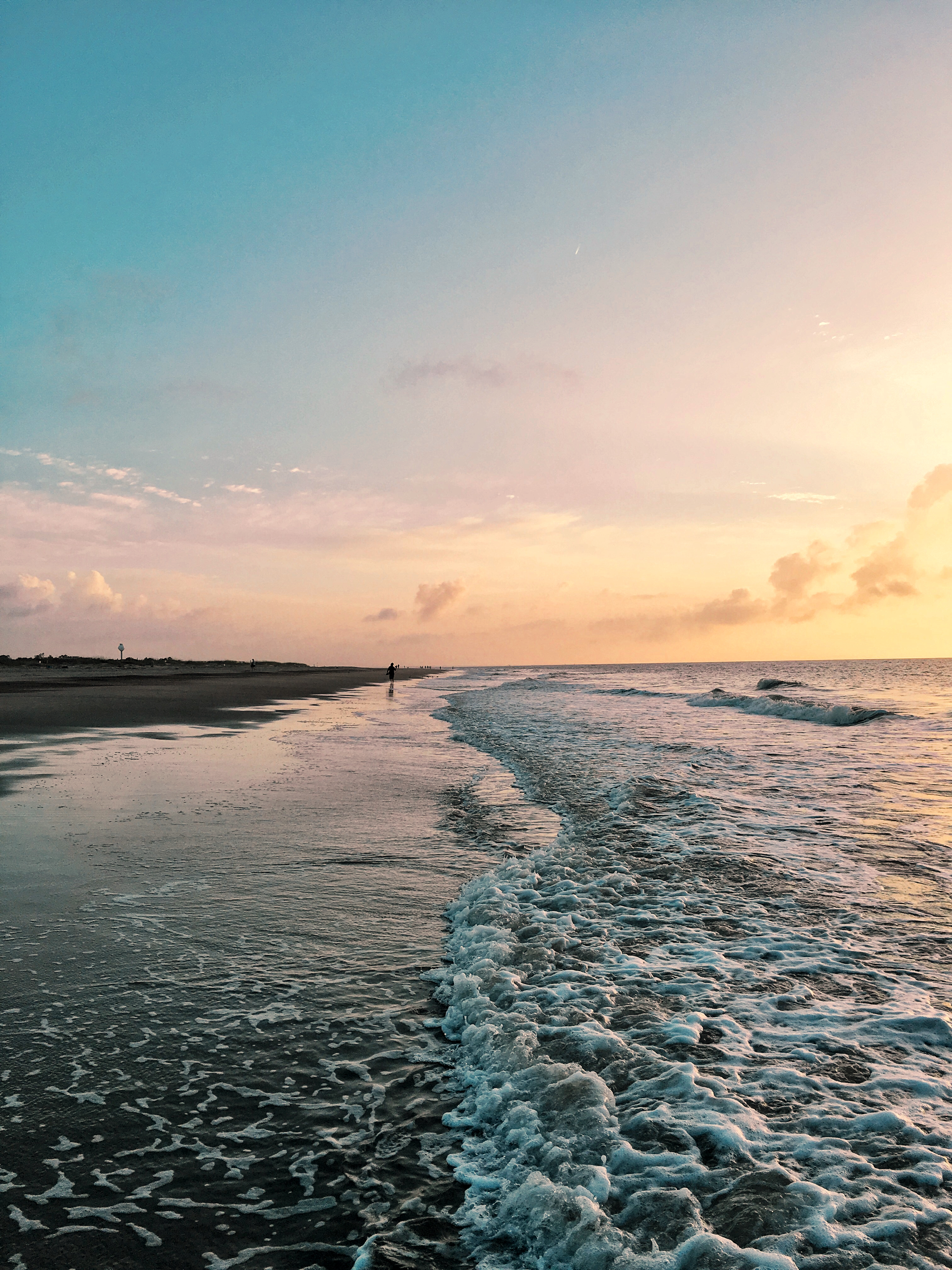 South Beach Sunrise Tybee Island