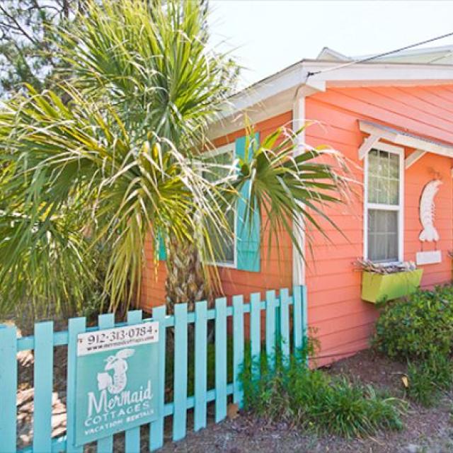 mermaid cottages vacation rental tybee island home