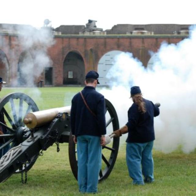 Fort Pulaski National Monument Tybee Island Cannon Firings
