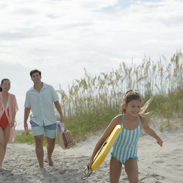family on North Beach