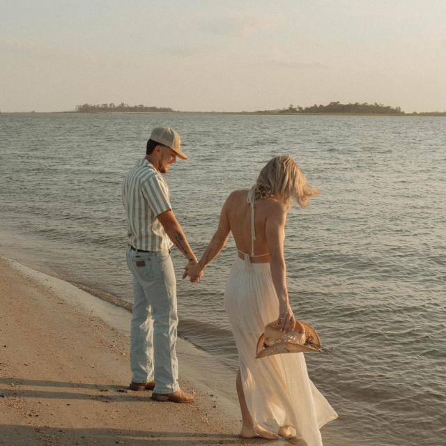 couple at the shore