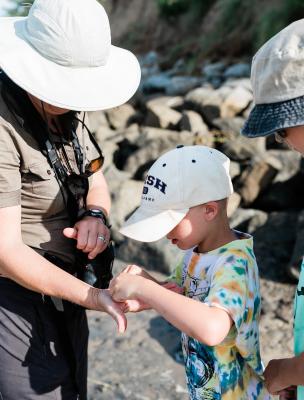 Fossil Hunting with Sundial Charters.
