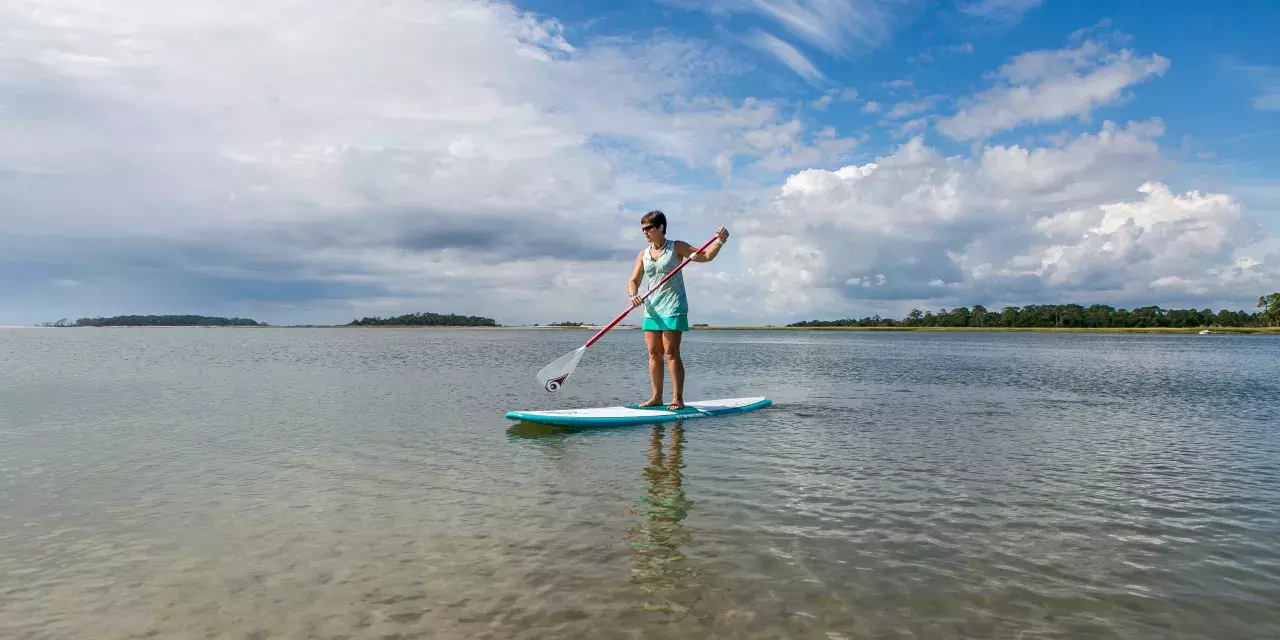 tybee stand up paddleboarding