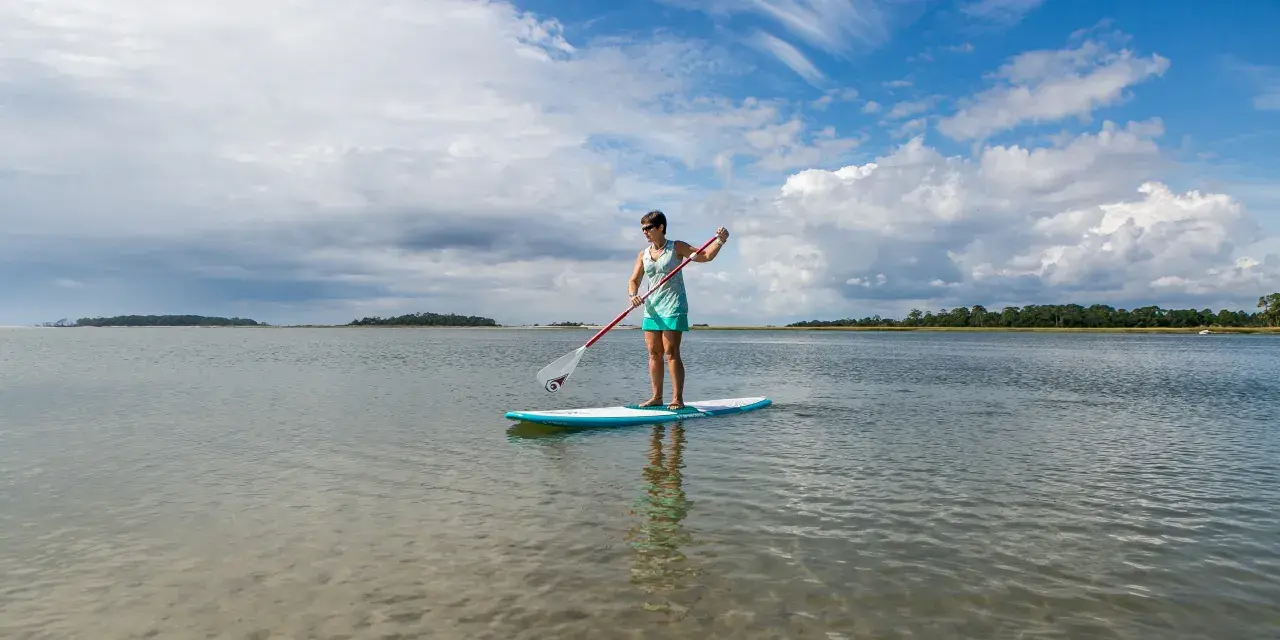 tybee stand up paddleboarding