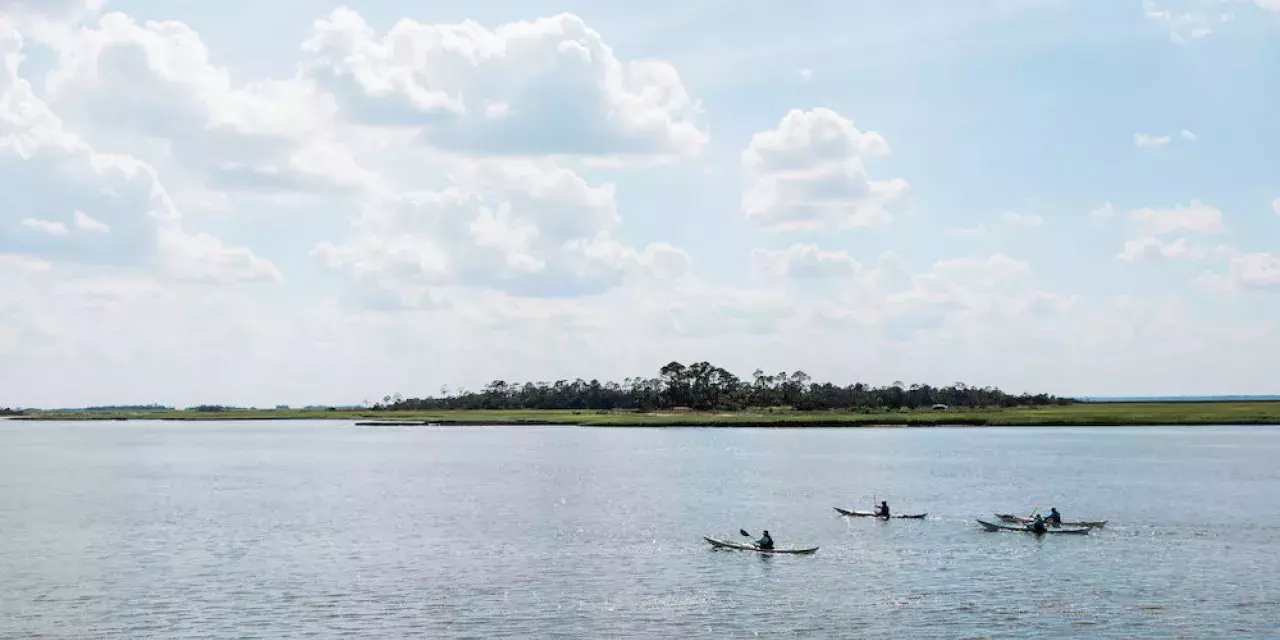 back river kayak