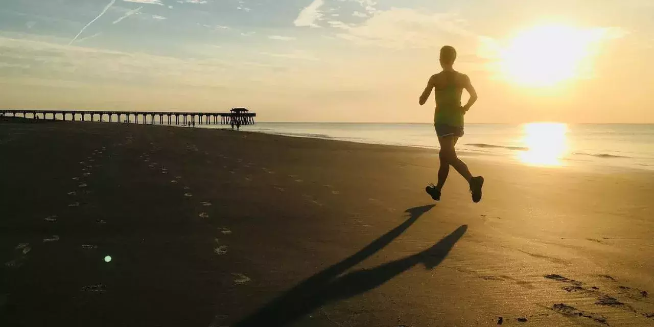 beach run pier