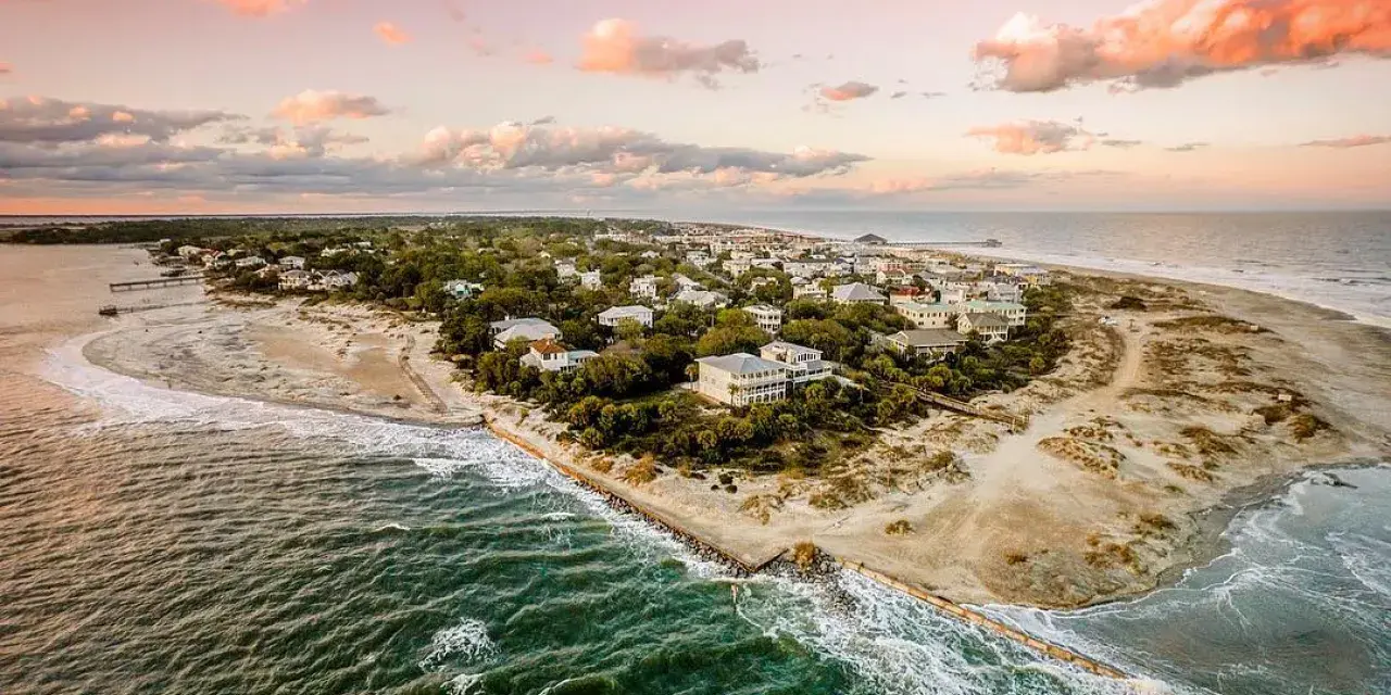 tybee island drone 