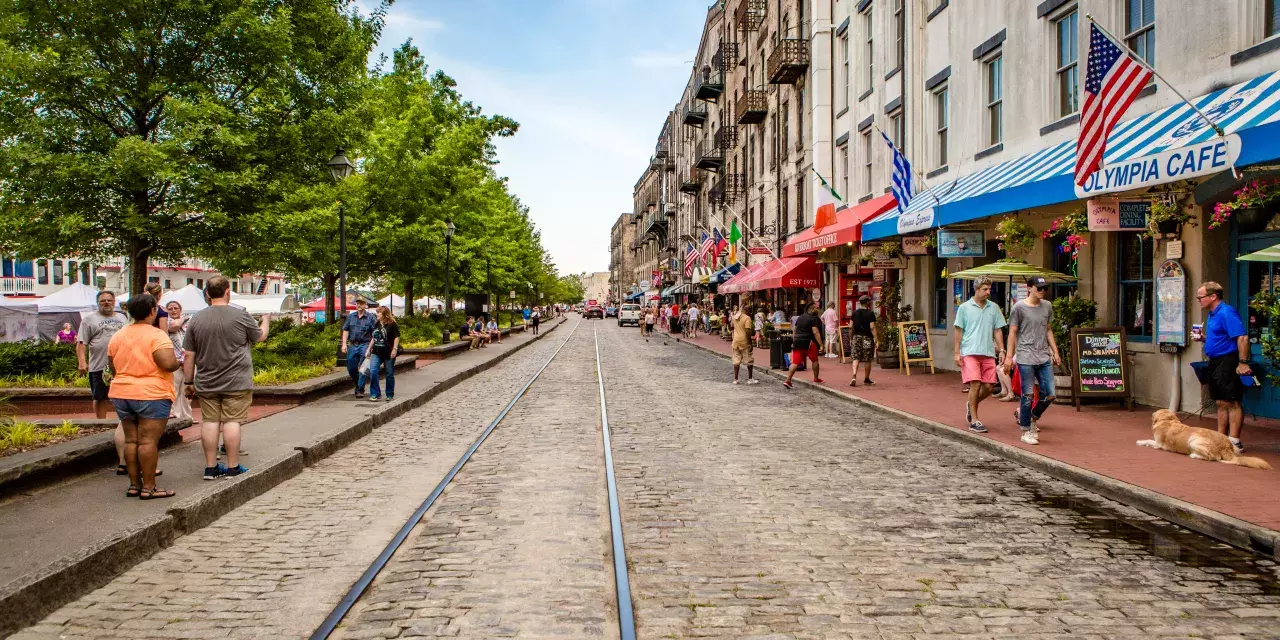 savannah river street