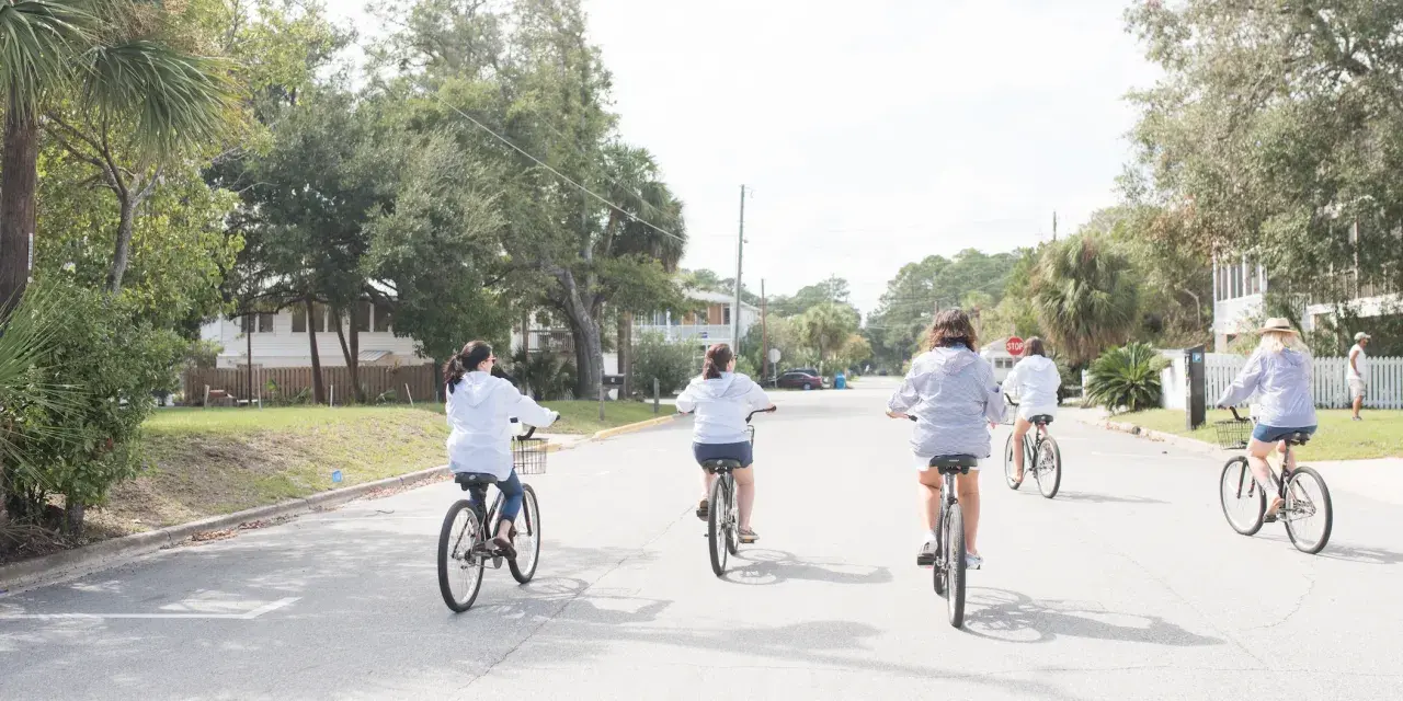 tybee island bike ride girls getaway outdoor adventure