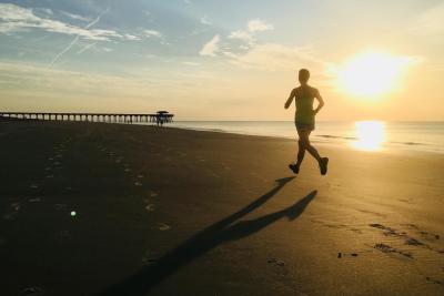 beach run pier