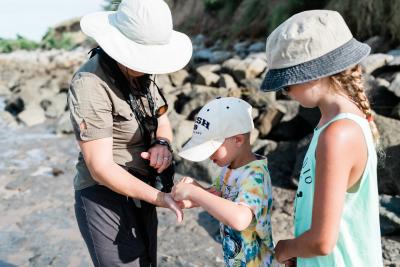 Fossil Hunting with Sundial Charters.
