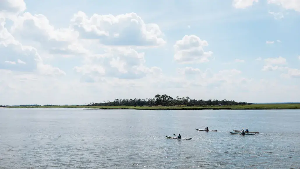 back river kayak