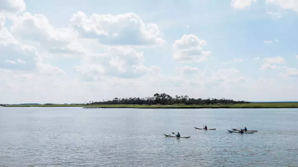 back river kayak
