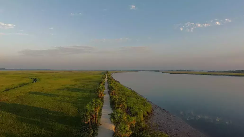 McQueen's Island Historic Trail.