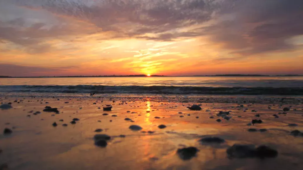 Tybee Island Beach Sunrise