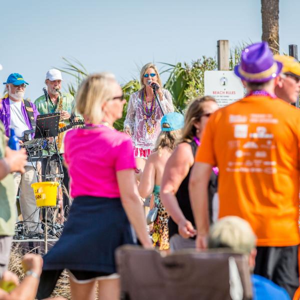 Pier Music Mardi Gras Festival