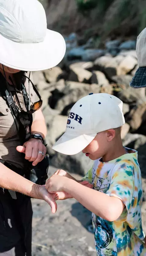 Fossil Hunting with Sundial Charters.