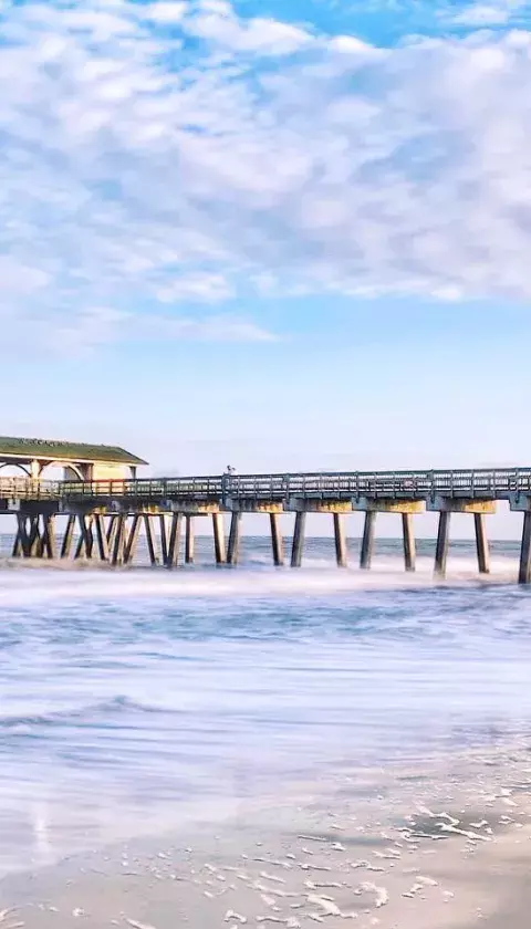 tybee south beach pier