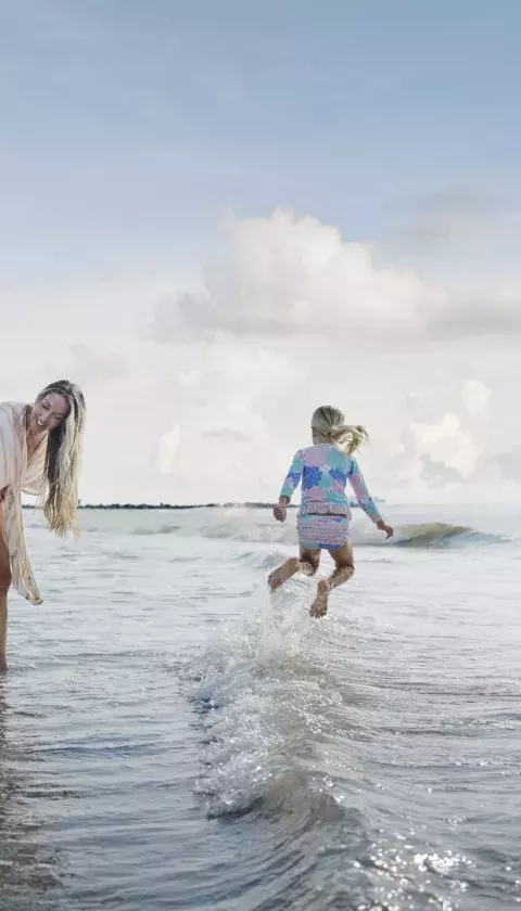 family on tybee island