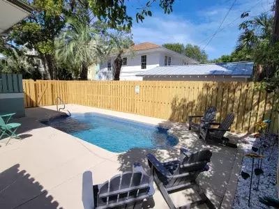 Outdoor pool of 604 Butler Avenue home