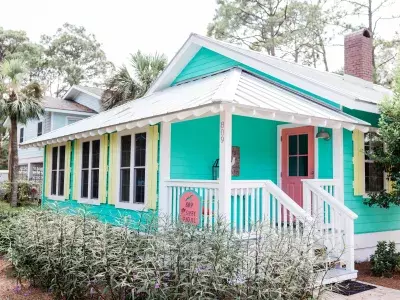 colorful cottage vacation rental