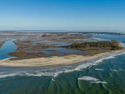 Little Tybee Island Georgia Aerial