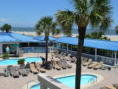 Beachside Colony Resort Tybee Island Georgia Pool 