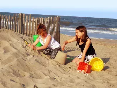 sandcastle children beach