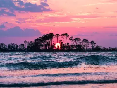little tybee island sunset ugc