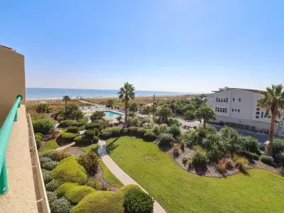 Ocean view from the balcony