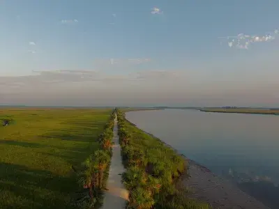 McQueen's Island Historic Trail.