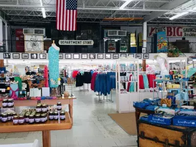 A large open concept store