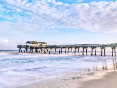 tybee south beach pier tybee south beach pier
