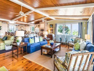 Main living area on the top floor