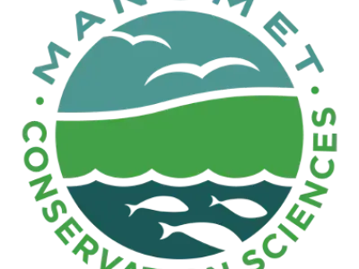 Manomet Conservation Sciences logo - three different shades of green