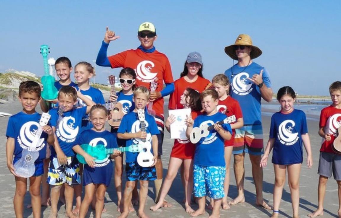 Uke N Surf Kids Summer Camp