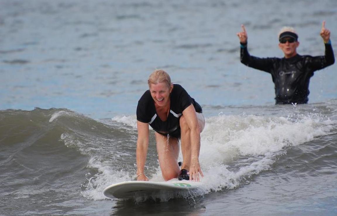 Anyone can learn to surf!