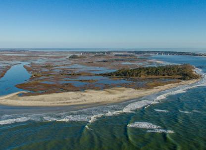 Little Tybee Island Georgia Aerial