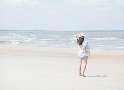 solo beach travel tybee
