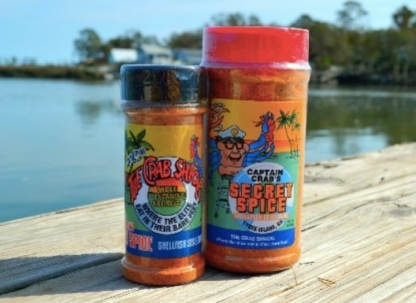 Seasoning from The Crab Shack.