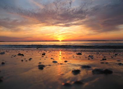 Tybee Island Beach Sunrise