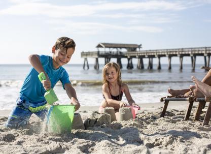 Tybee Island Beach Pier Family Kids