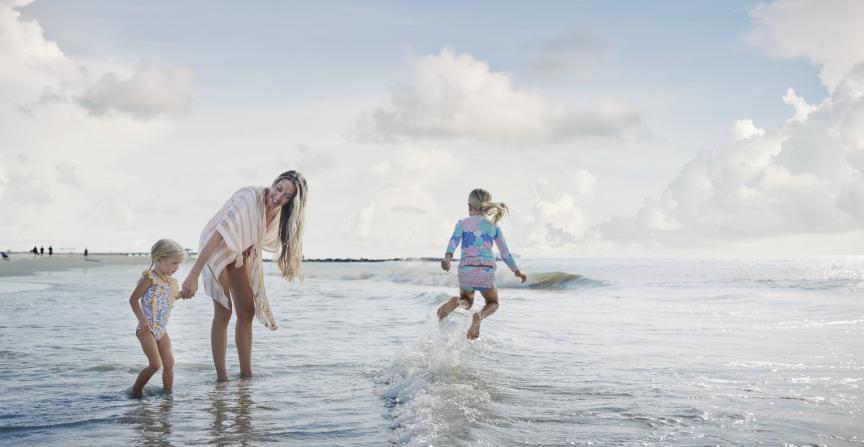 family on tybee island